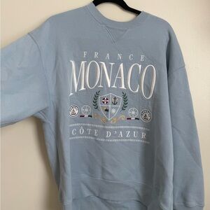 Blue Crewneck Sweater